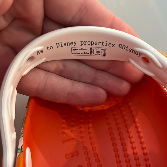 Disney parks orange bird crocs